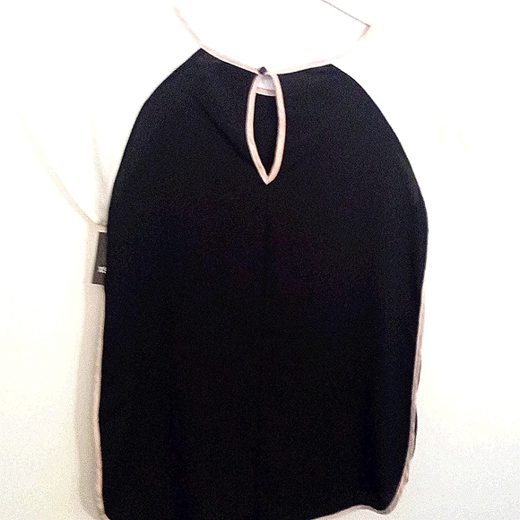 MASSIMO Sleeveless Two Tone Blouse with tipping - Picture 9 of 9